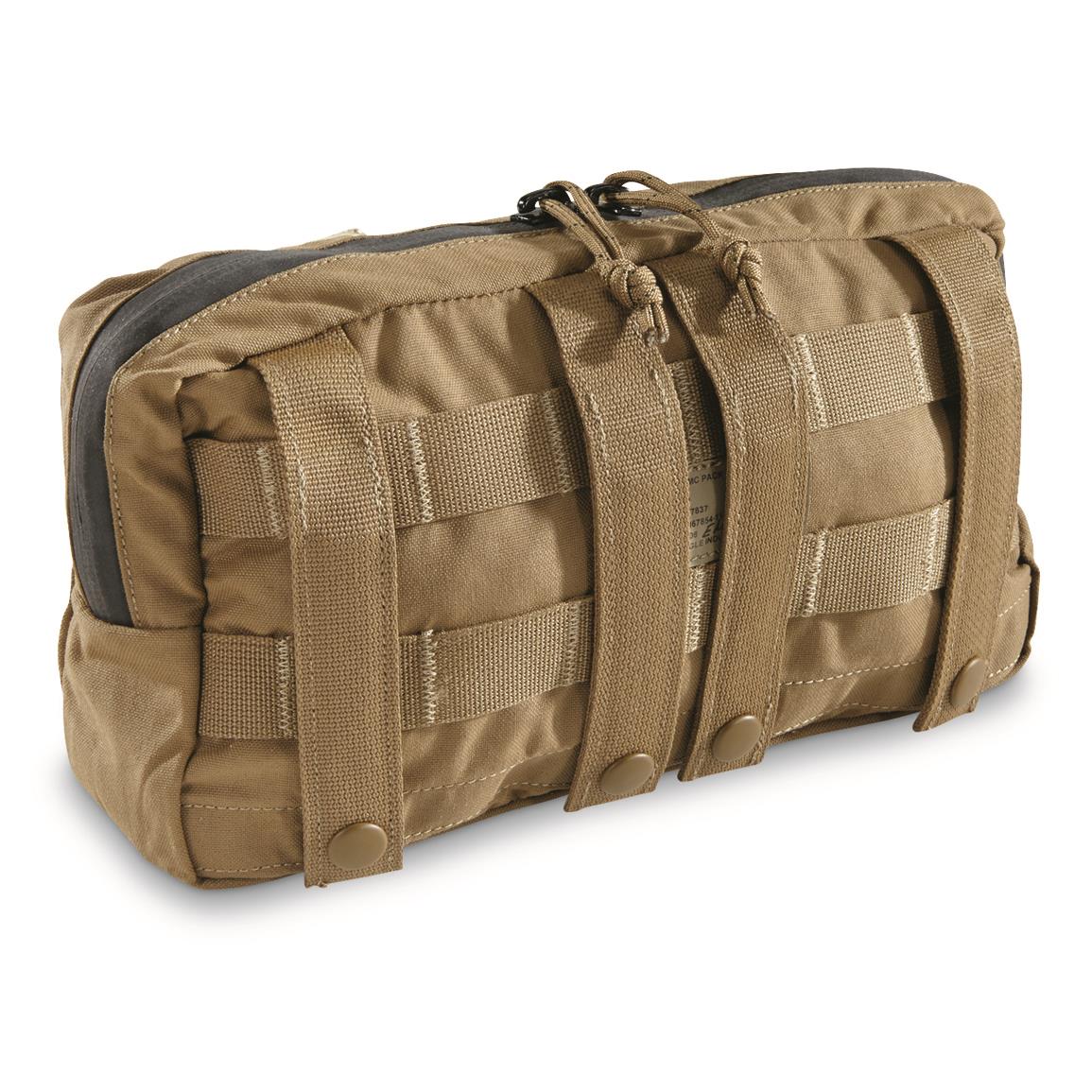 U.S. Military Surplus FILBE Assault Pouch, Used, Coyote