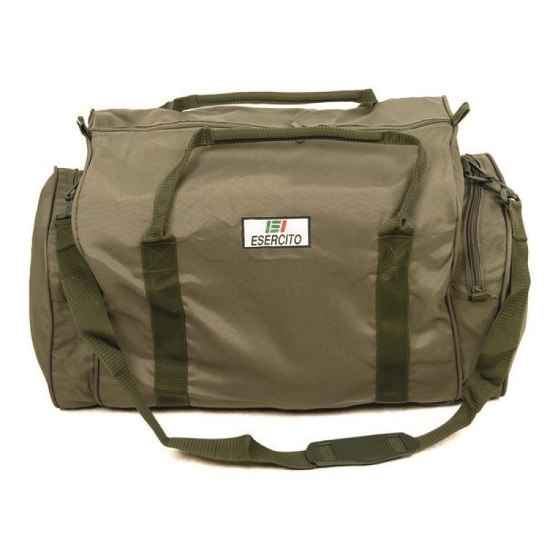 Italian Military Surplus Duffel Bag, Used - 705462, Military & Camo Duffle Bags at Sportsman&#39;s Guide
