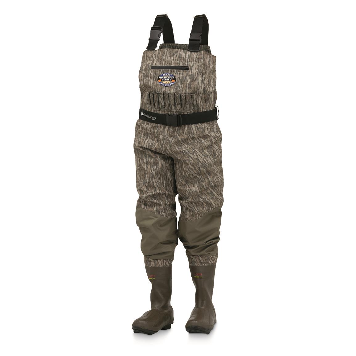Frogg Toggs Grand Refuge 2.0 Breathable Insulated Chest Waders, Stout Sizes