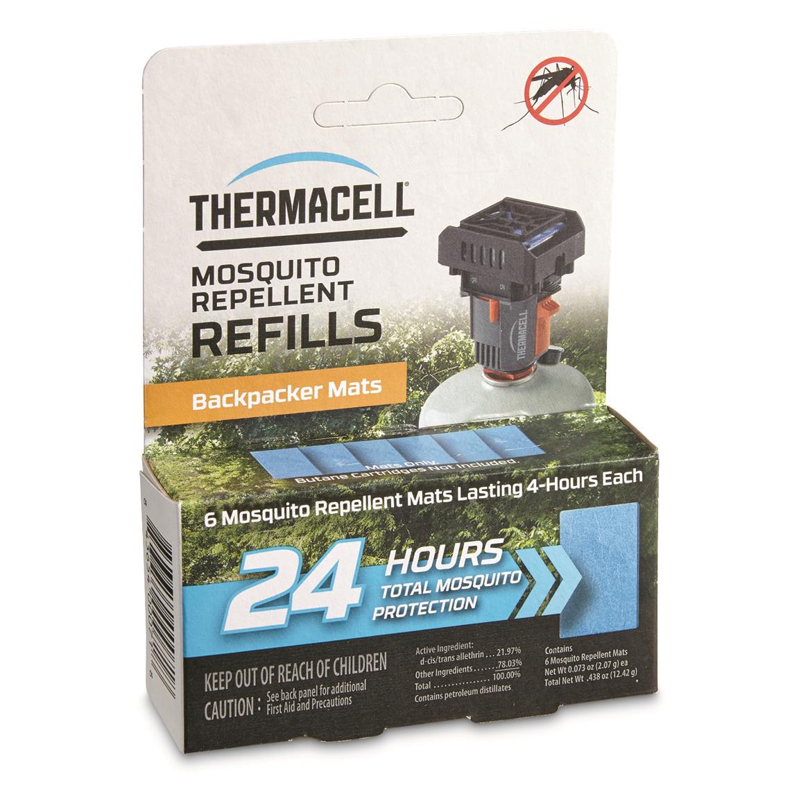 Thermacell® Backpacker Mosquito Repeller Mat Refills