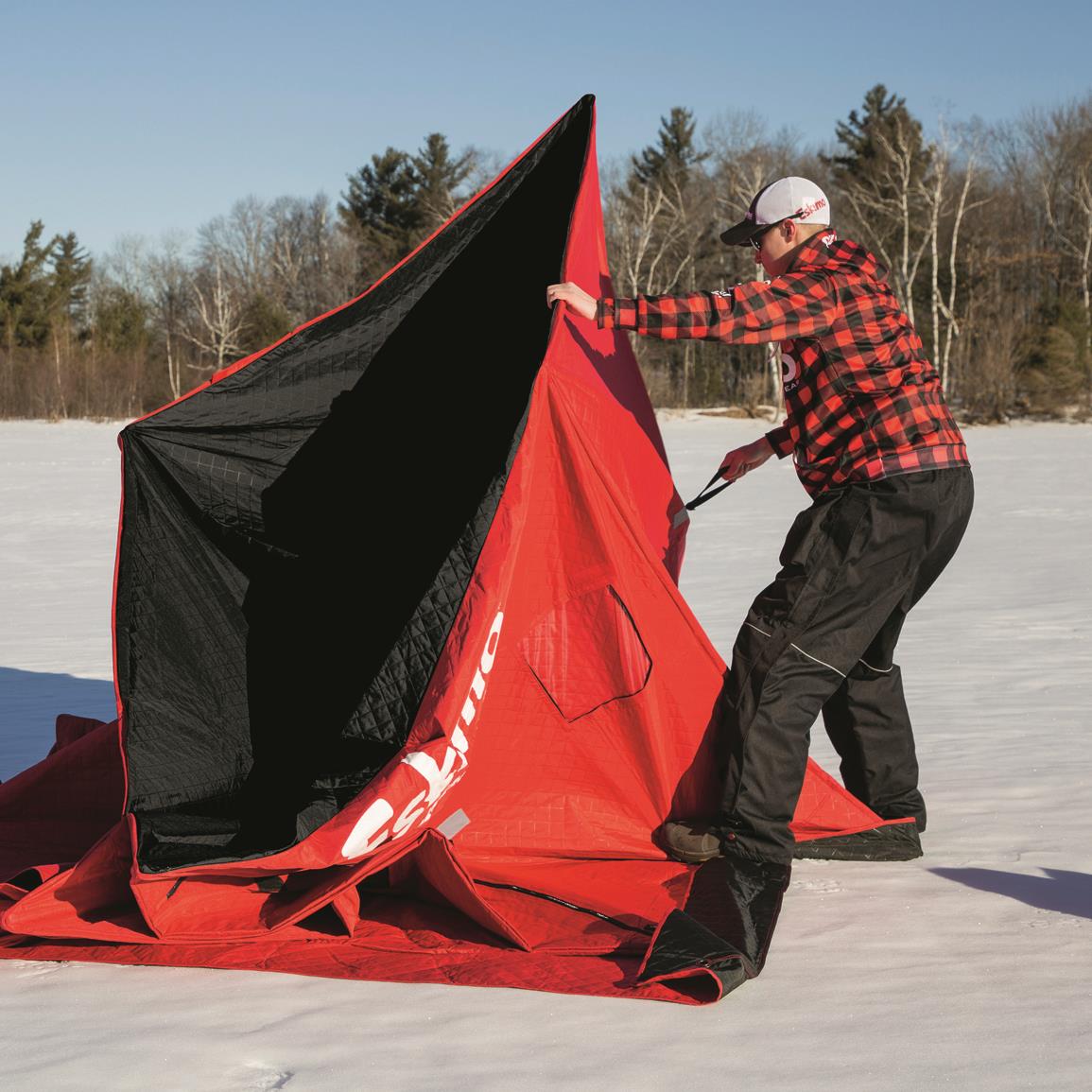 Eskimo QuickFish 6i Insulated Ice Fishing Shelter, 6-Person - 705982