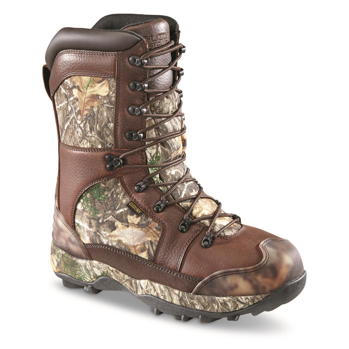 Mossy Oak Guide Gear Giant Timber II Men's Insulated Waterproof Hunting Boots 