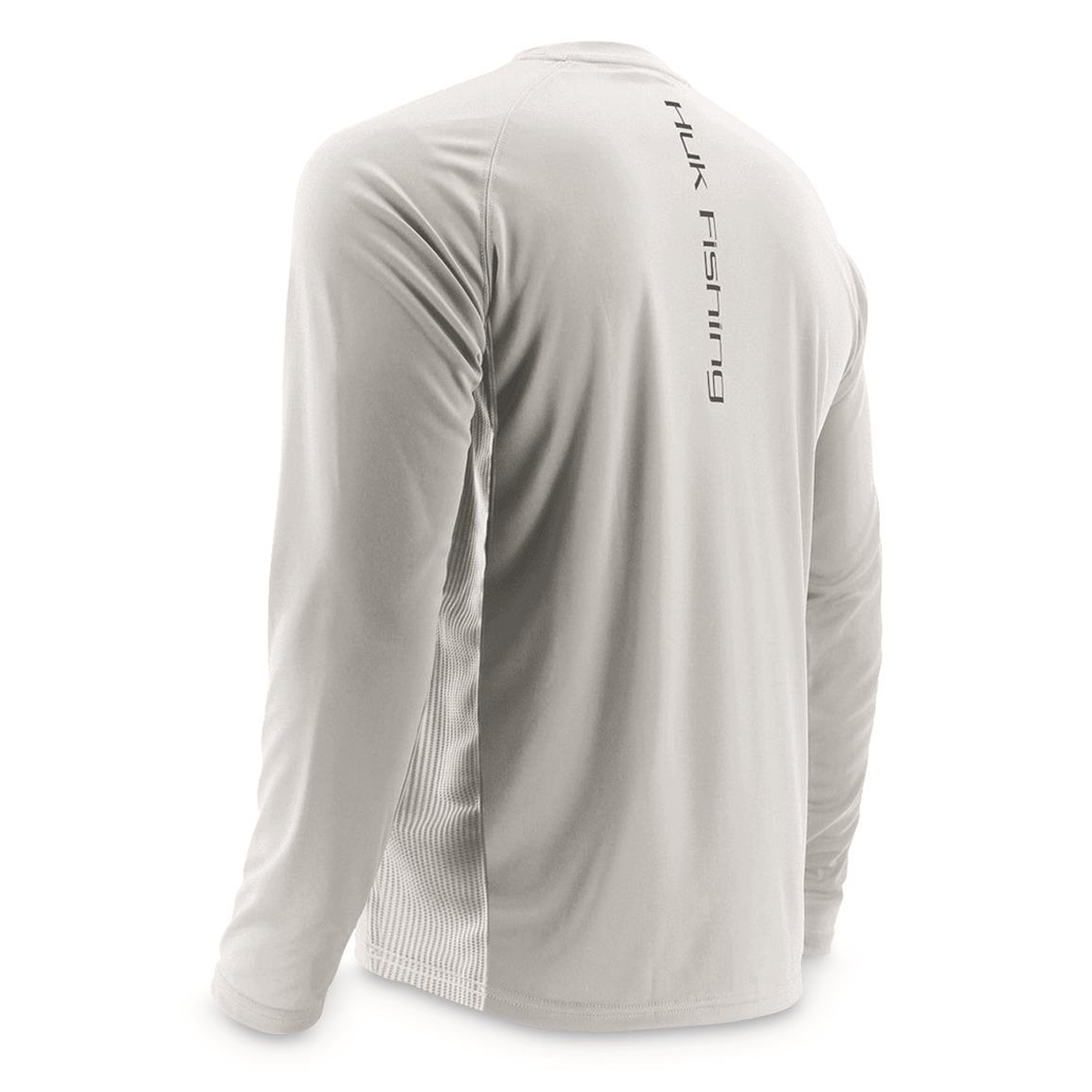 Download Huk Men's Performance Vented Long Sleeve Shirt - 706191, T ...