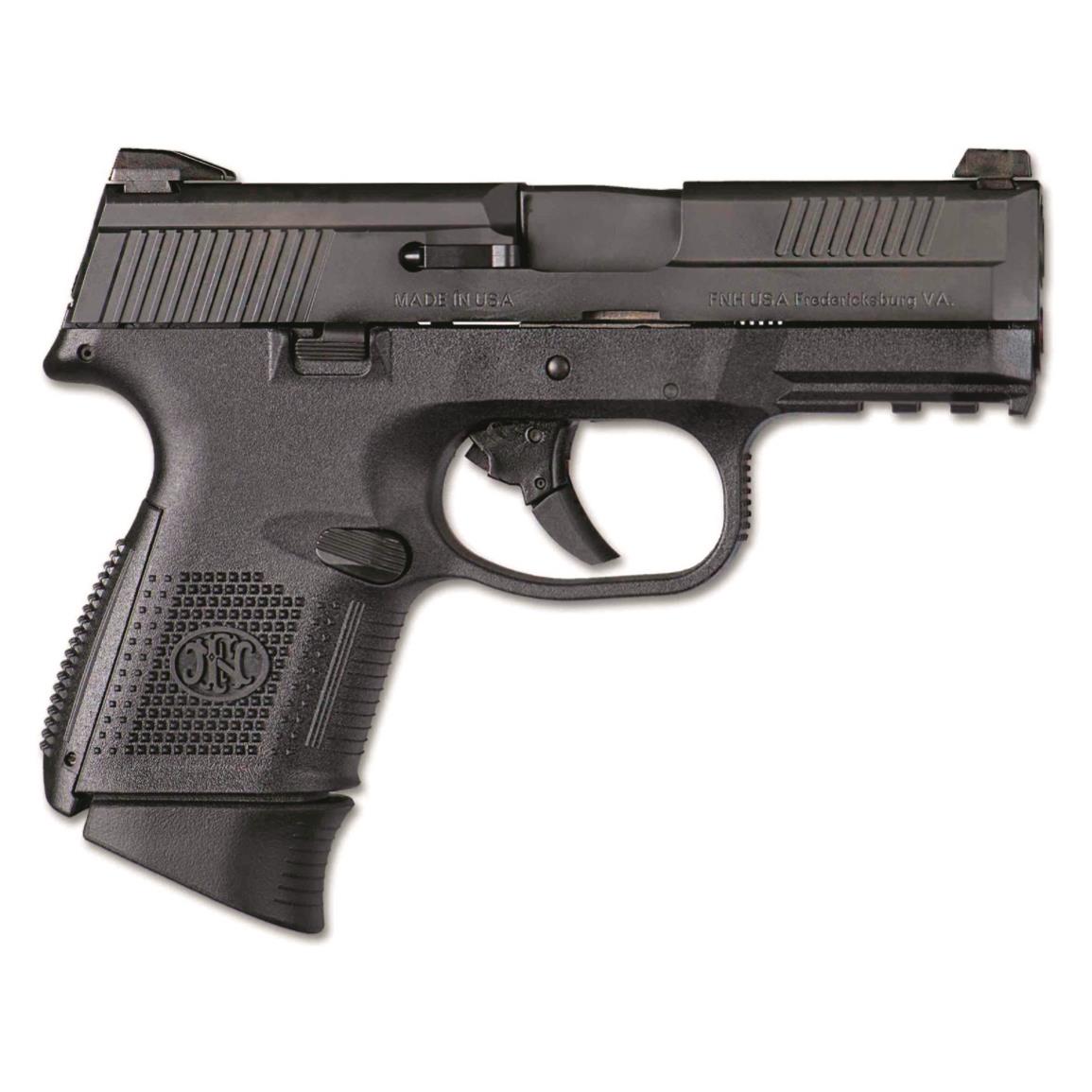 FN America FNS-40 Compact, Semi-Automatic, .40 S&W, 3.6" Barrel, Manual Safety, 10+1 Rounds