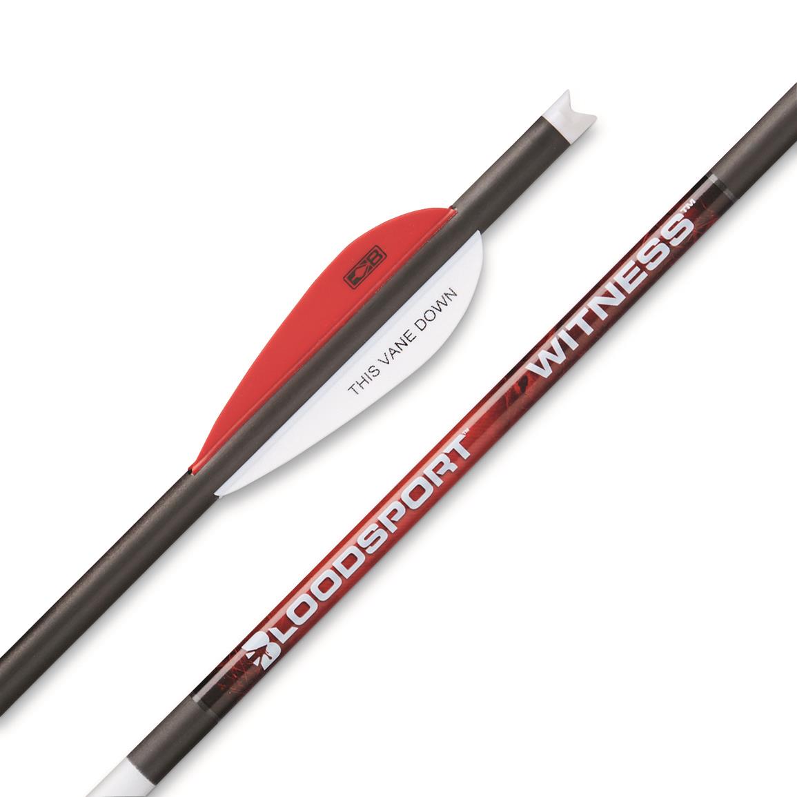 Free Shipping!!! Bloodsport Witness 20" Carbon Shaft Bolts NEW 