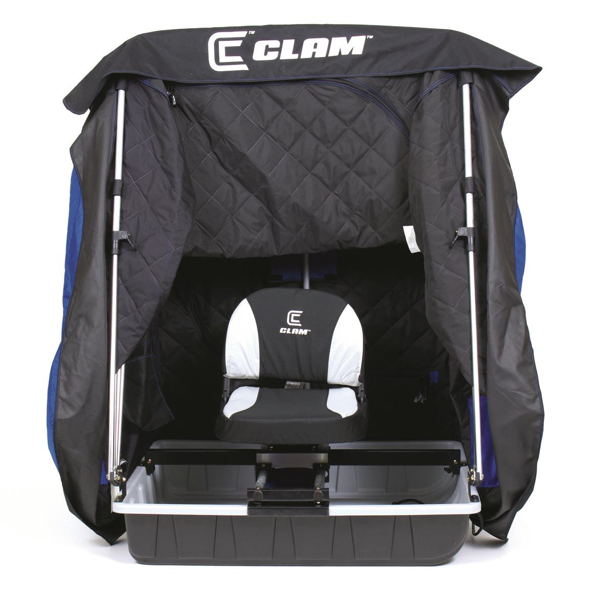 Clam Legend XL Thermal Ice Fishing Shelter with Chair