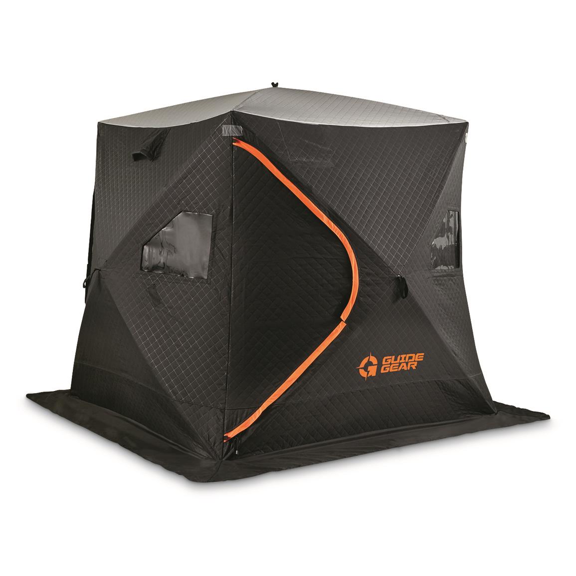 Guide Gear 6 X 6 Fully Insulated Ice Fishing Shelter