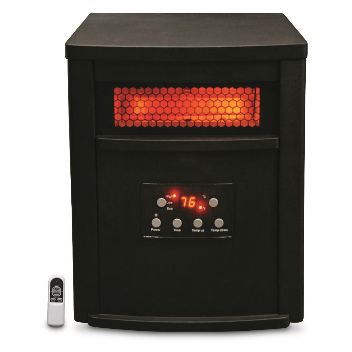 Lifesmart 8Element Infrared Electric Portable Heater with Remote