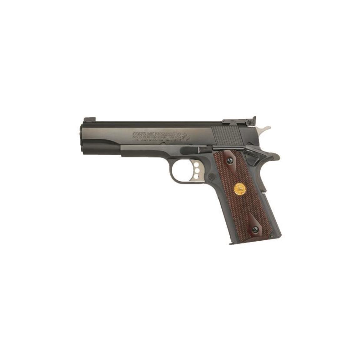 Colt Gold Cup National Match 1911, Semi-Automatic, 9mm, 5" Barrel, 9+1 Rounds