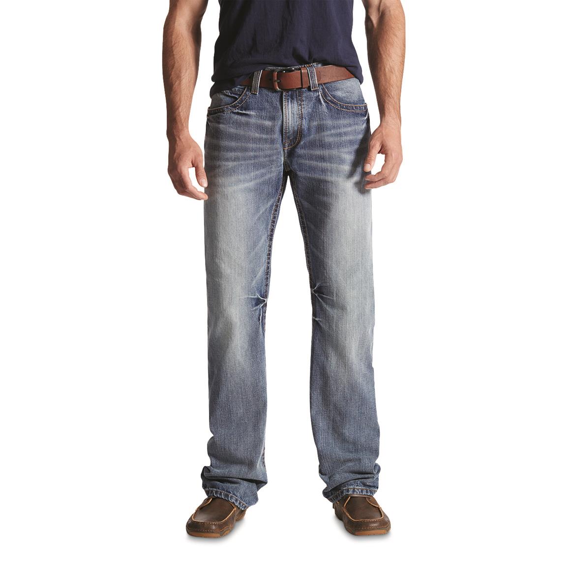 Ariat Men's M4 Low Rise Bootcut Jeans, Durango