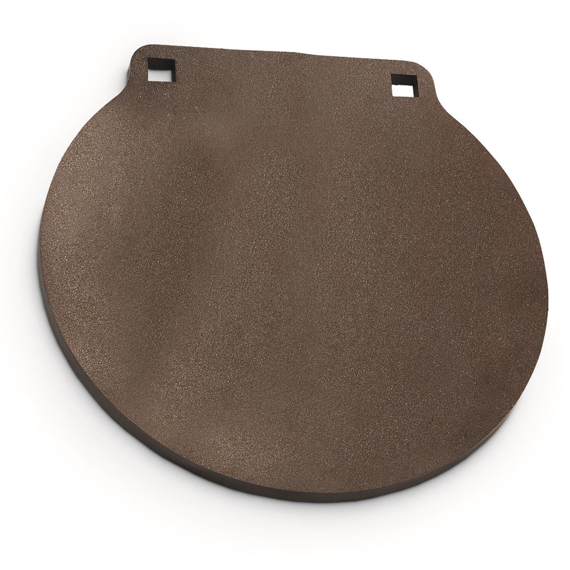 CTS AR500 Hardened Steel Gong Shooting Target, 3/8" Thick