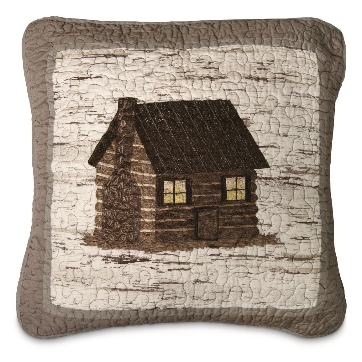 Donna Sharp Birch Forest Cabin Pillow