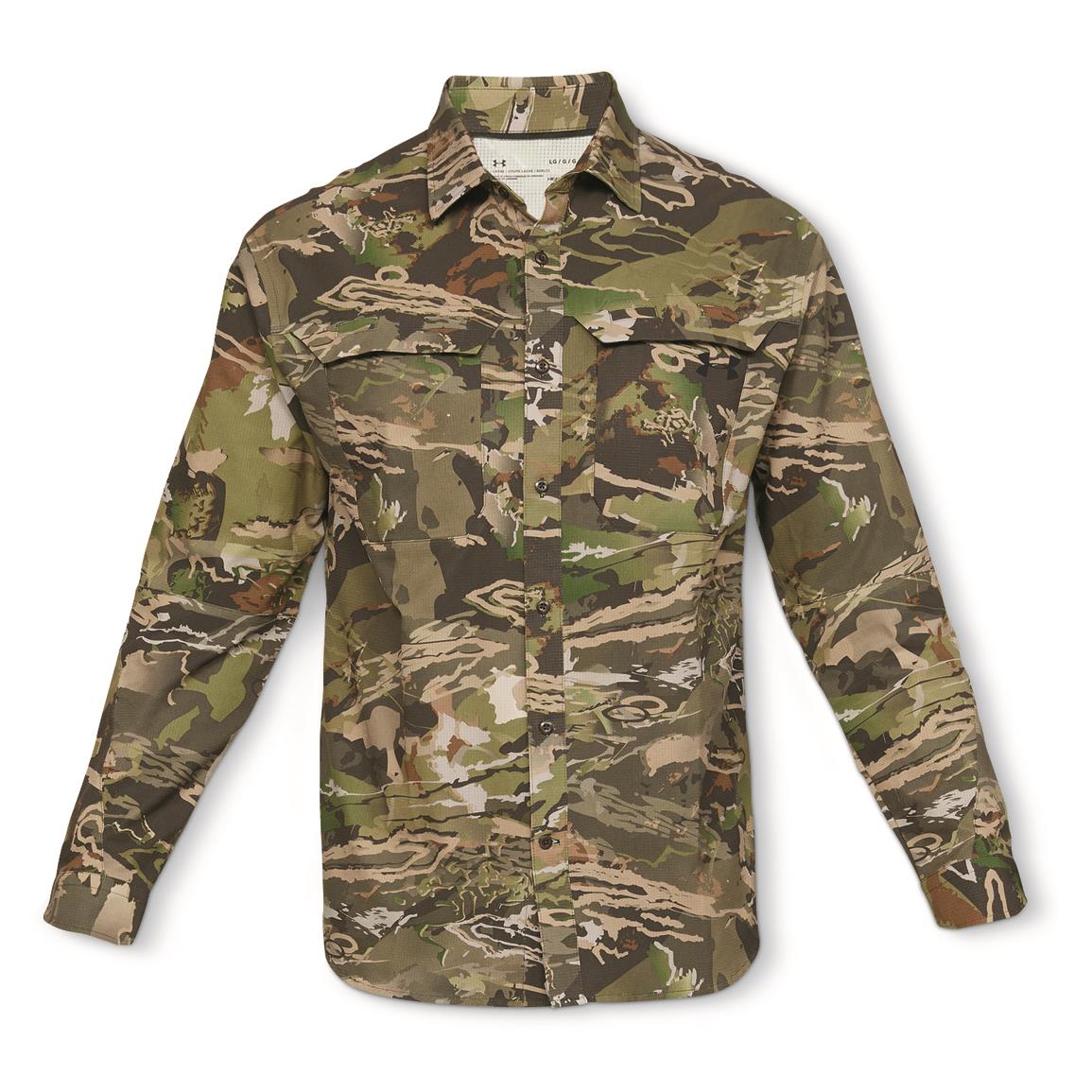 under armour long sleeve button down shirts
