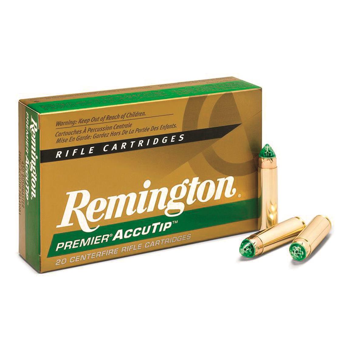 Remington Premier AccuTip, .450 Bushmaster, AccuTip, 260 Grain, 20 Rounds