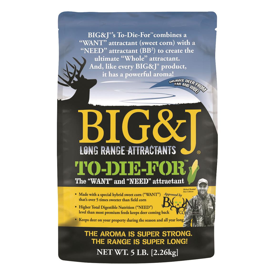 Big & J To-Die-For Attractant - 707950, Mineral Attractants & Feed at ...