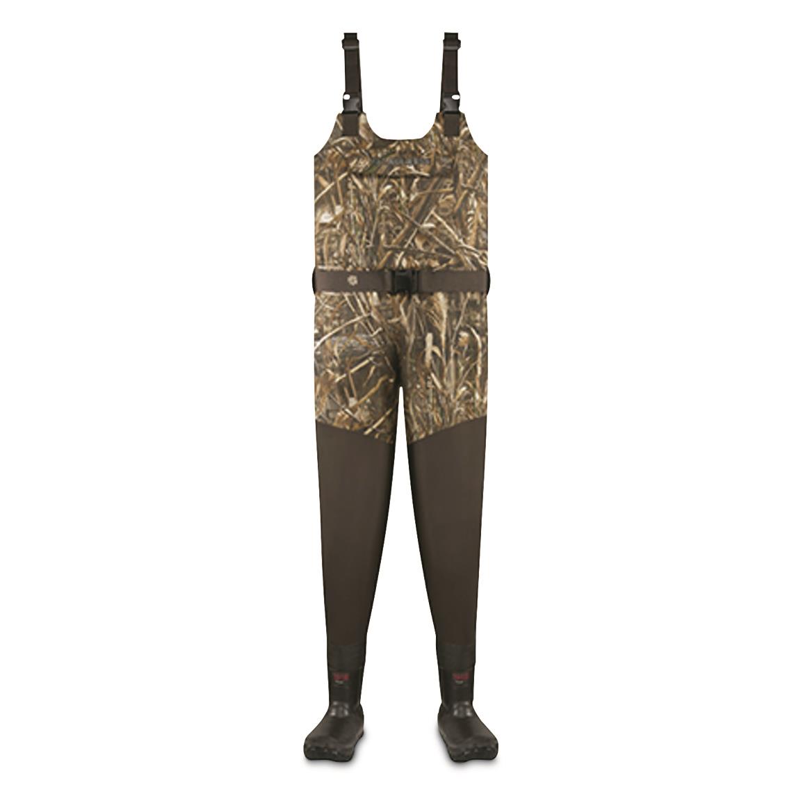LaCrosse Wetlands Breathable Insulated Bootfoot Waders, 1,600-gram, Realtree MAX-5®