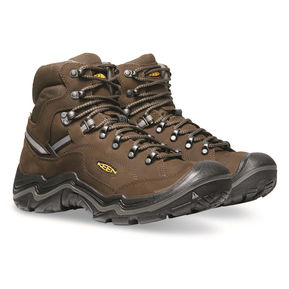 keen men's durand ii mid waterproof hiking boots