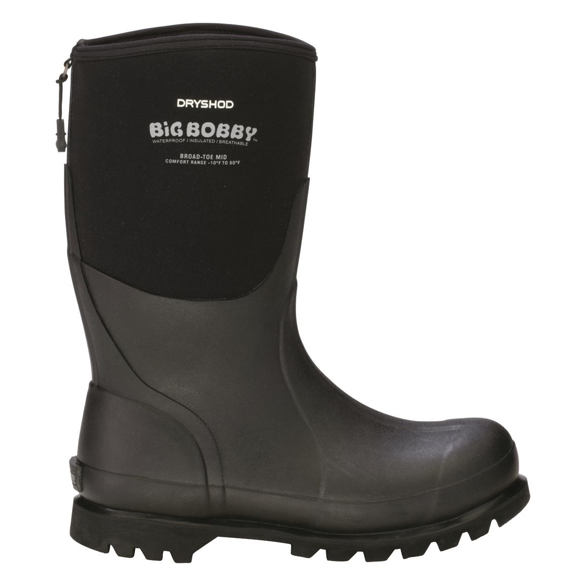 winter rubber work boots