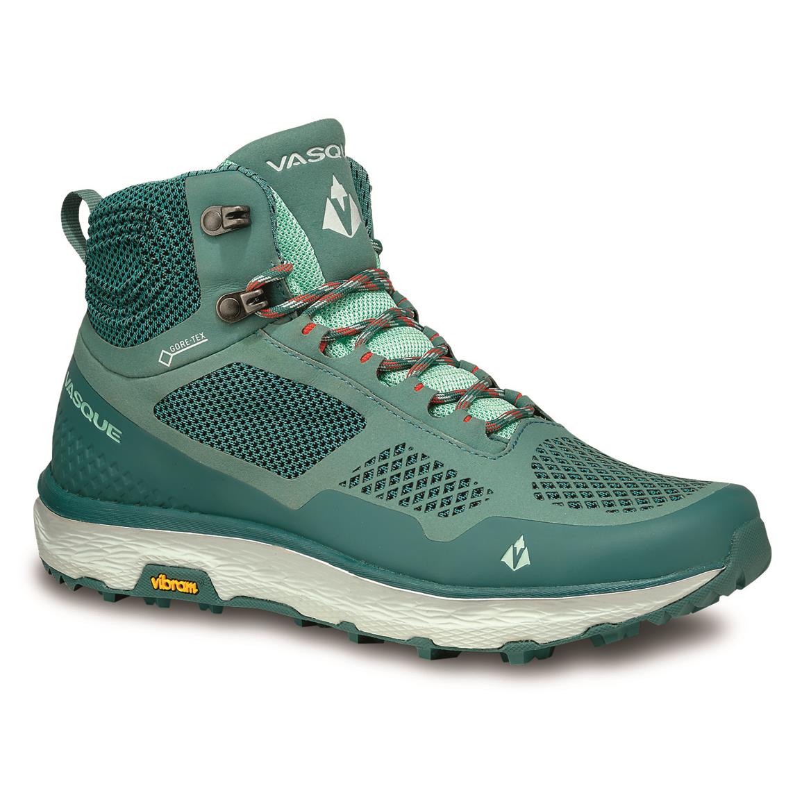 Vasque Women's Breeze LT GTX Waterproof Hiking Boots, Trellis/mist Green
