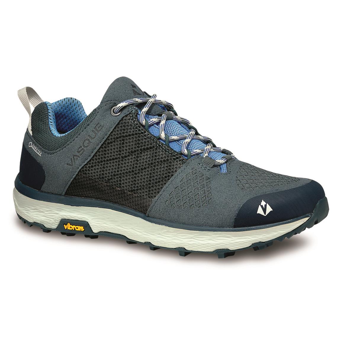 Vasque Women's Breeze LT GTX Waterproof Hiking Shoes, Dark Slate/vista Blue