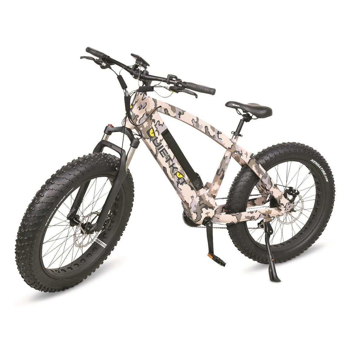 quietkat ambush 750 lt fat tire hunting bike