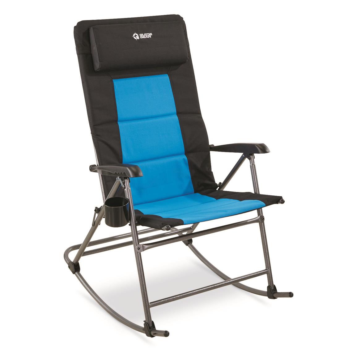 Guide Gear Oversized Rocking Camp Chair, 500lb. Capacity