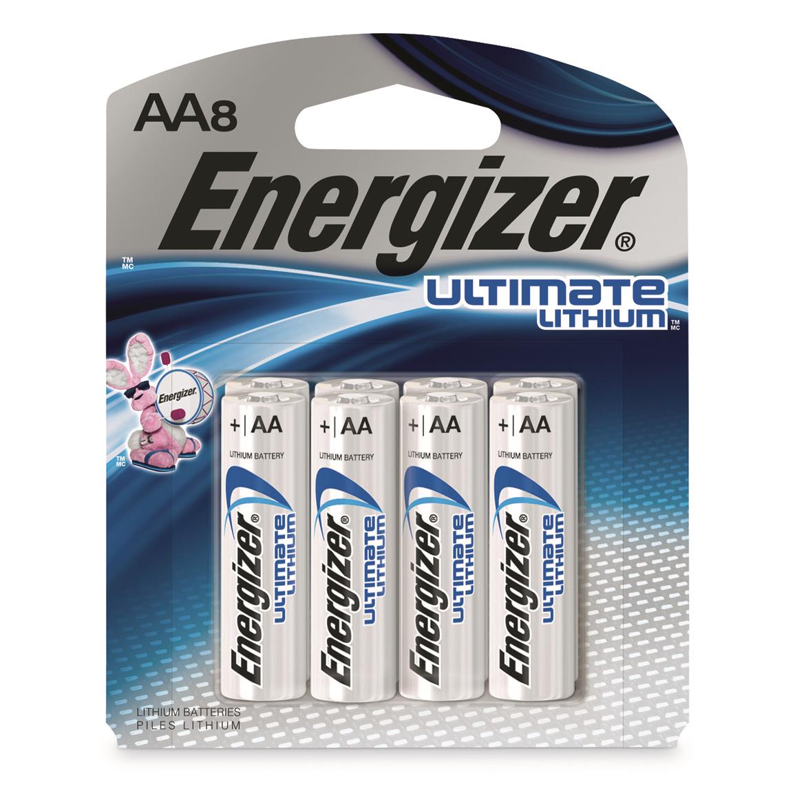 Energizer Ultimate Lithium™ AA Batteries, 8 Pack