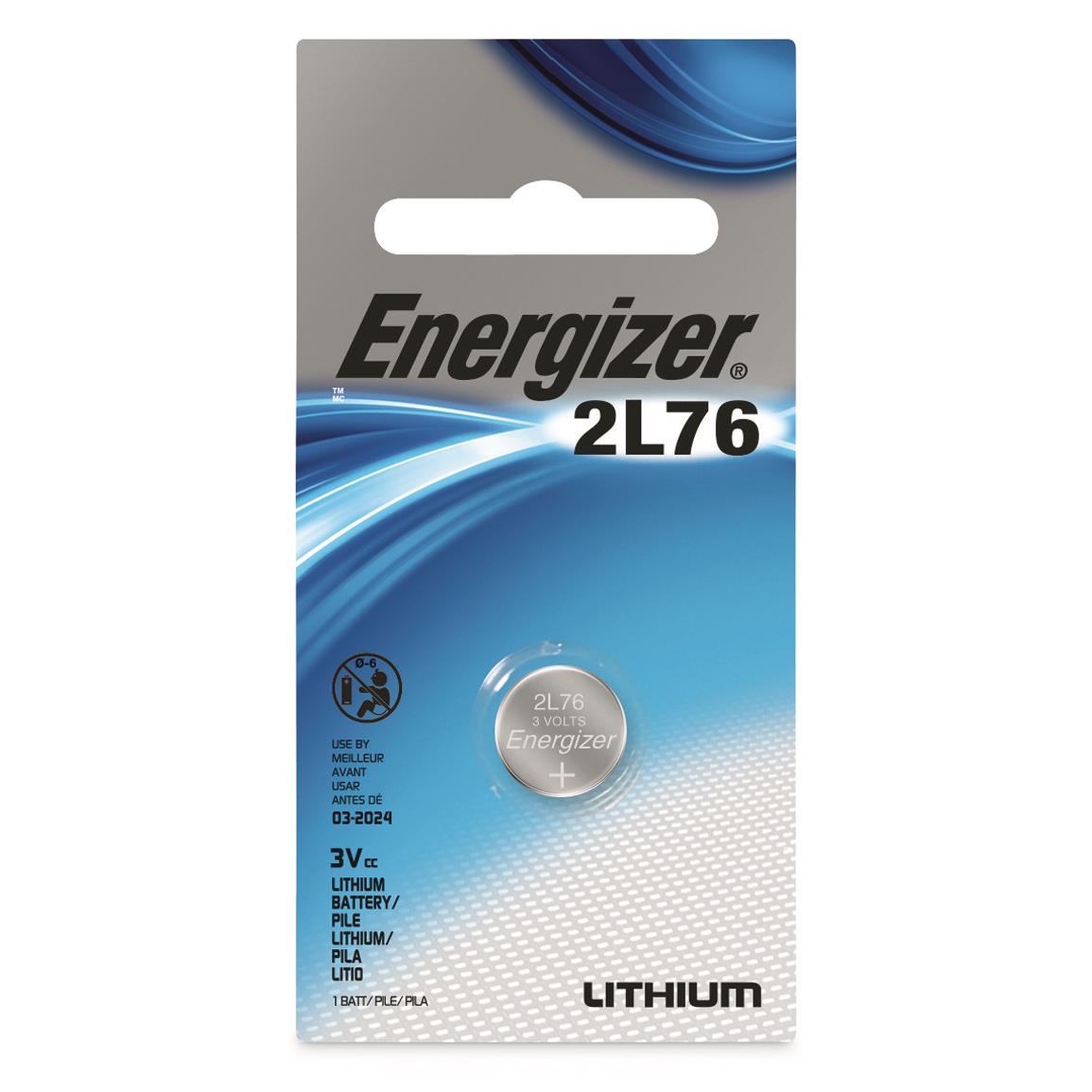 Energizer Lithium Coin 2L76 Battery