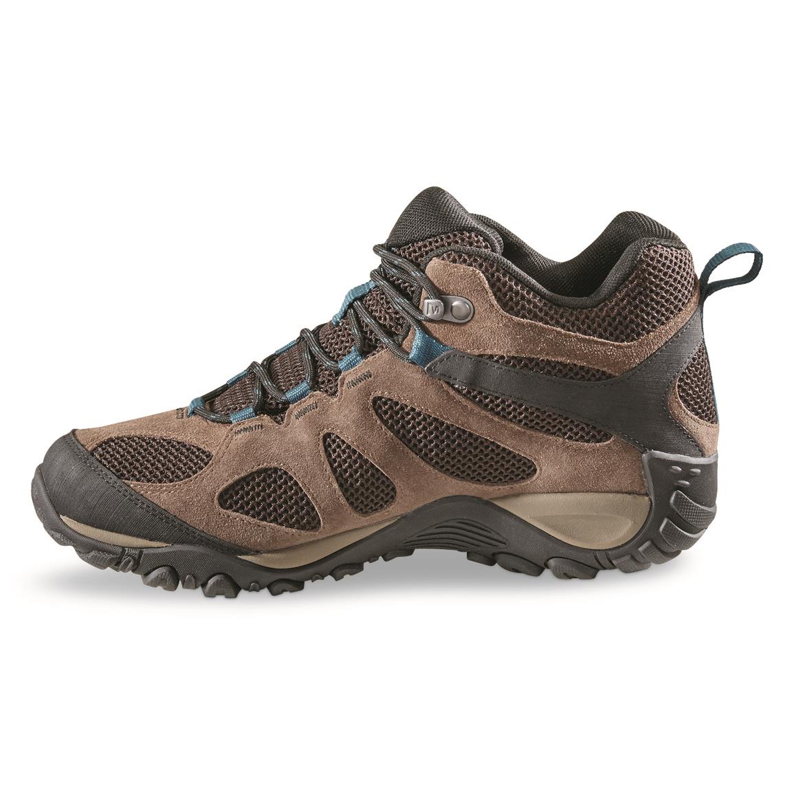 merrell yokota mid wp walking boots
