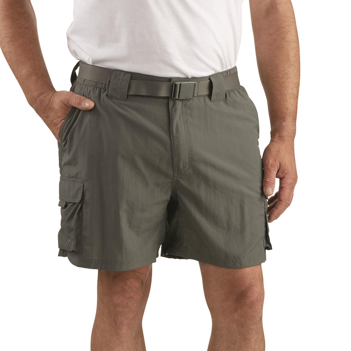 Guide Gear Men's Rock River Cargo Shorts, 6" inseam, Graphite Gray