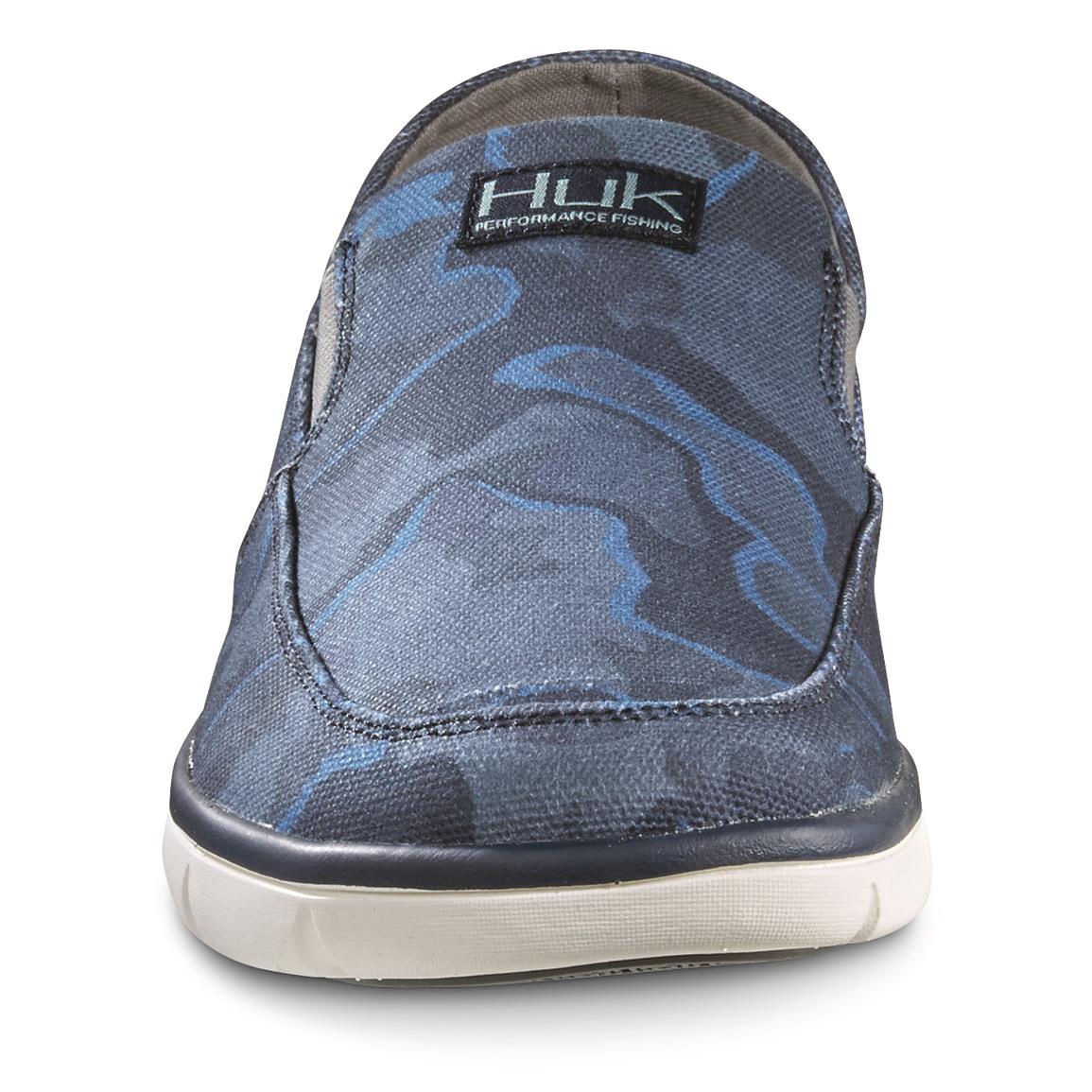 huk slip on shoes