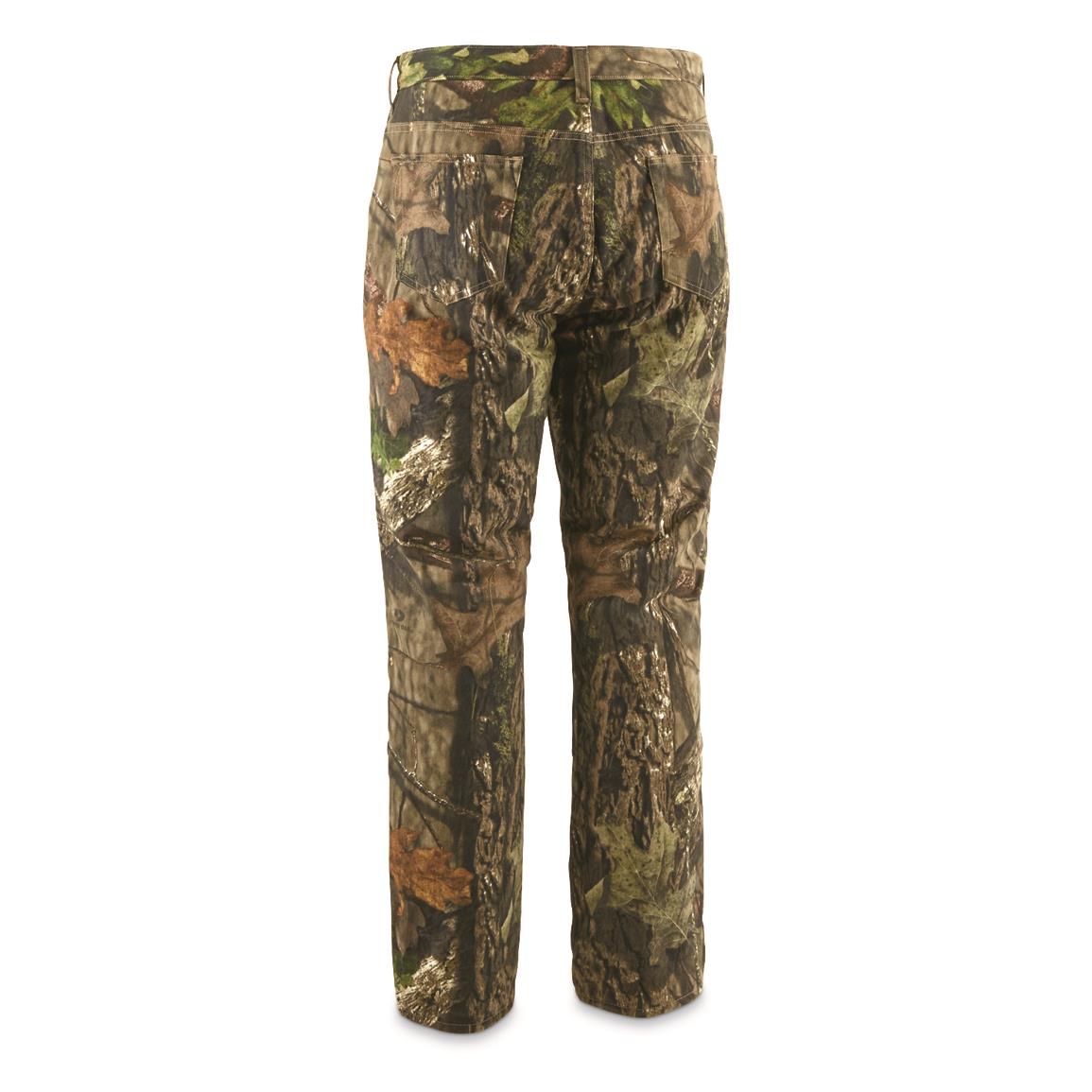 Guide Gear Men's Camo Insulated Jeans - 709225, Camo Pants at Sportsman ...