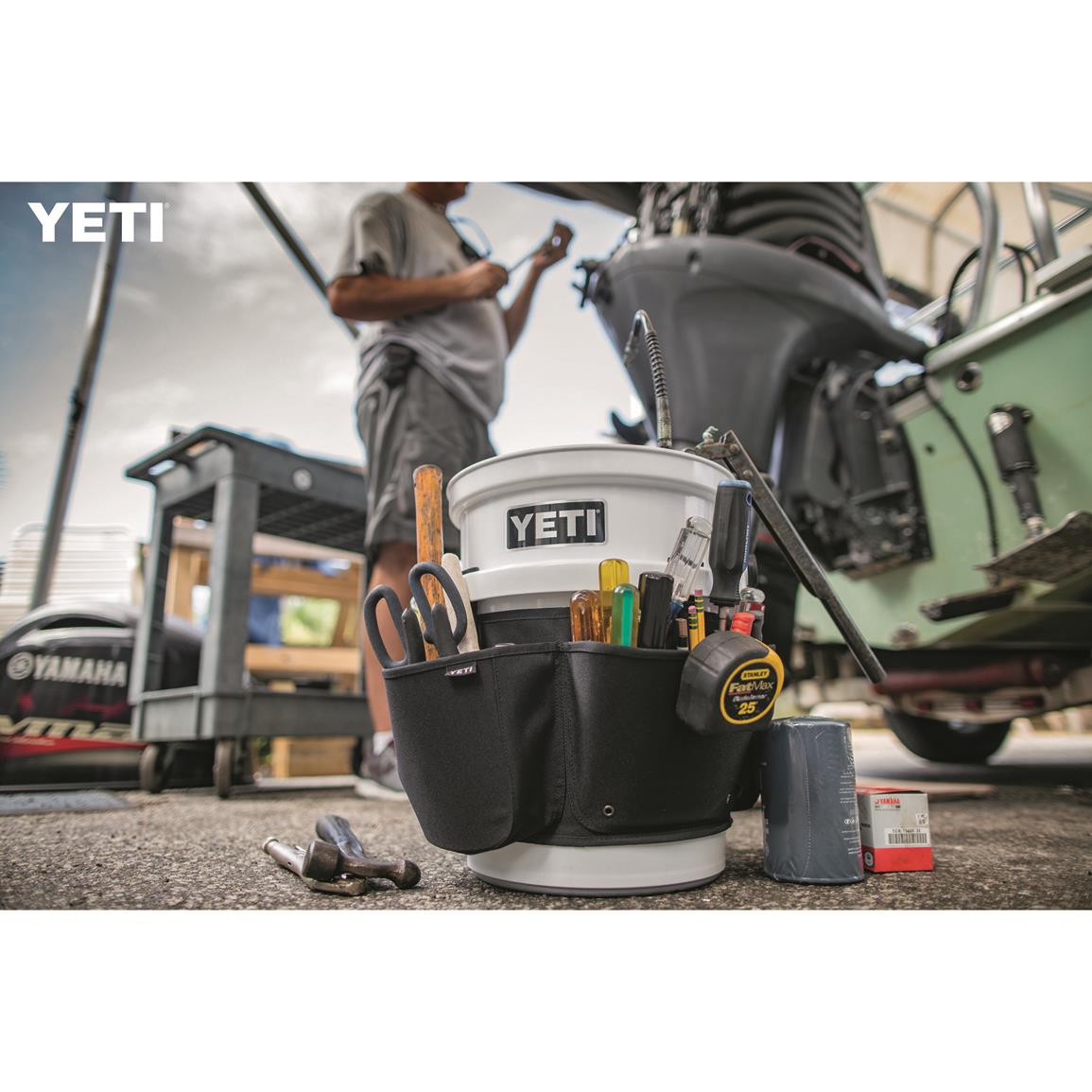 YETI LoadOut Bucket Utility Gear Belt 709237, Camping Coolers at
