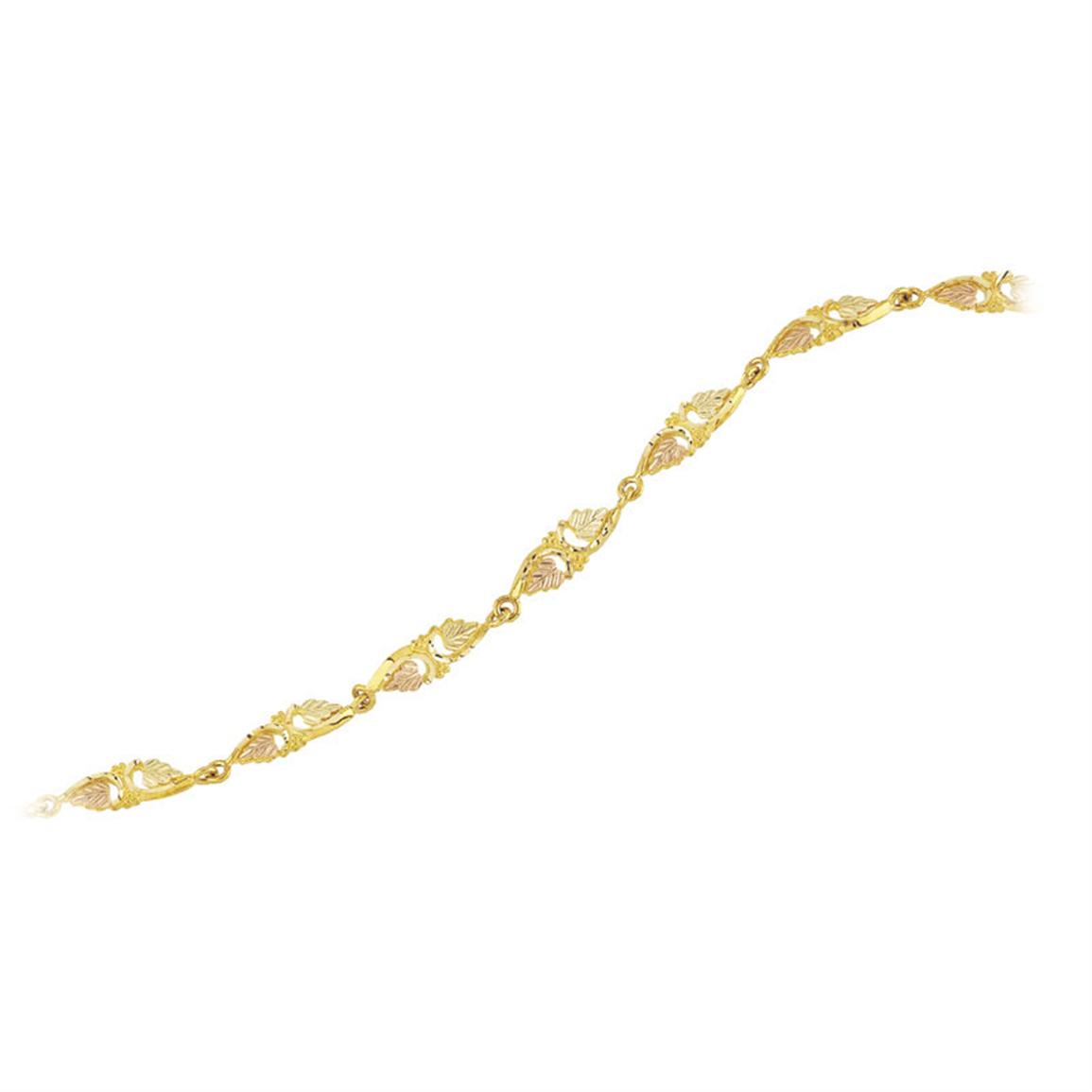 Mt. Rushmore Black Hills Gold® 10K Leaf / Vine Bracelet 70944
