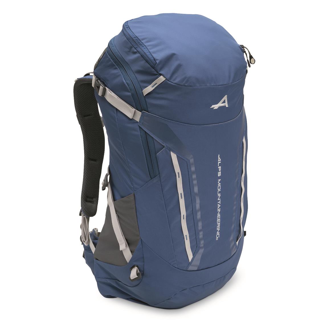 ALPS Mountaineering Baja 40 Backpack, 40 Liter, Blue/gray
