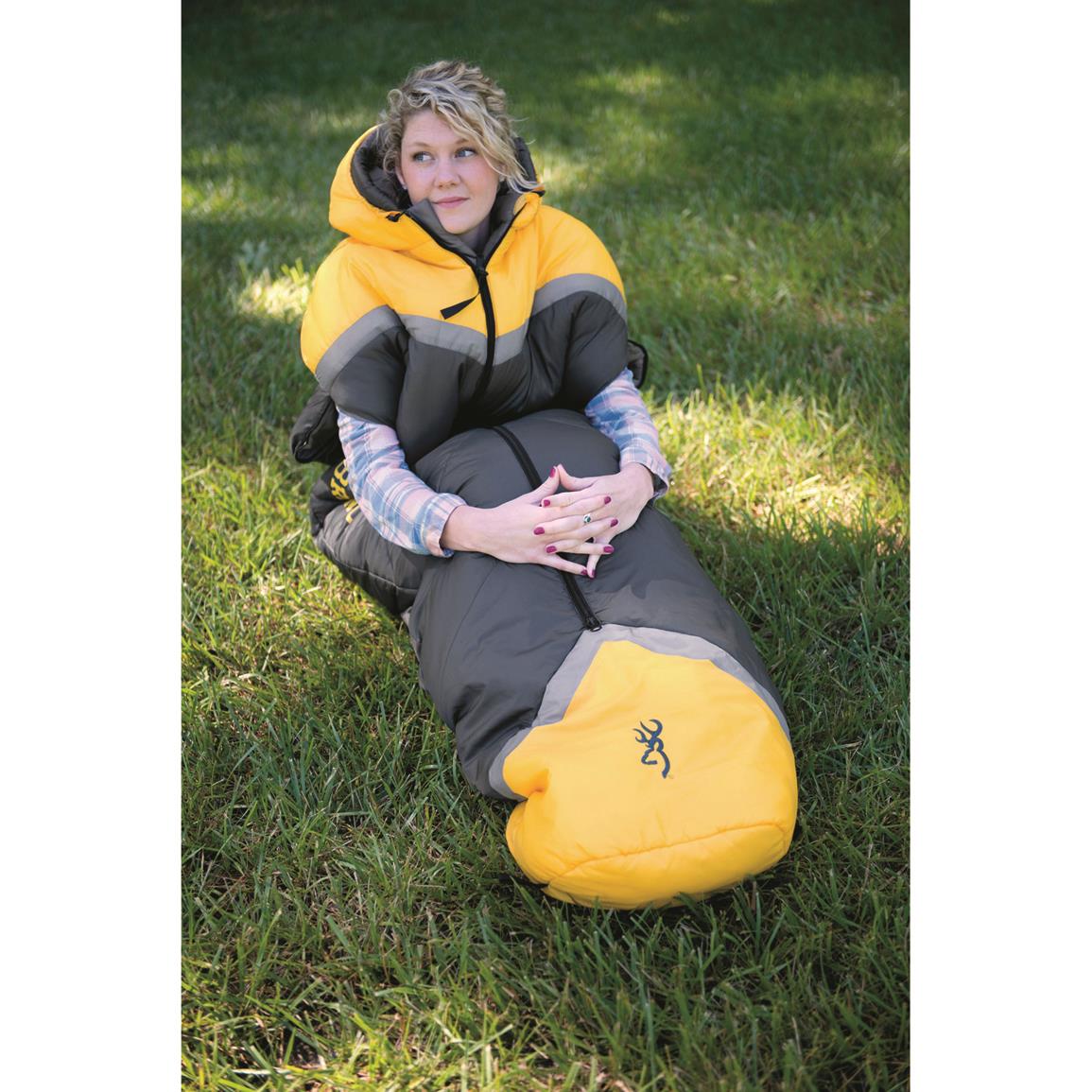 Guide Gear Fleece Lined Double Sleeping Bag, 20°F - 703546 