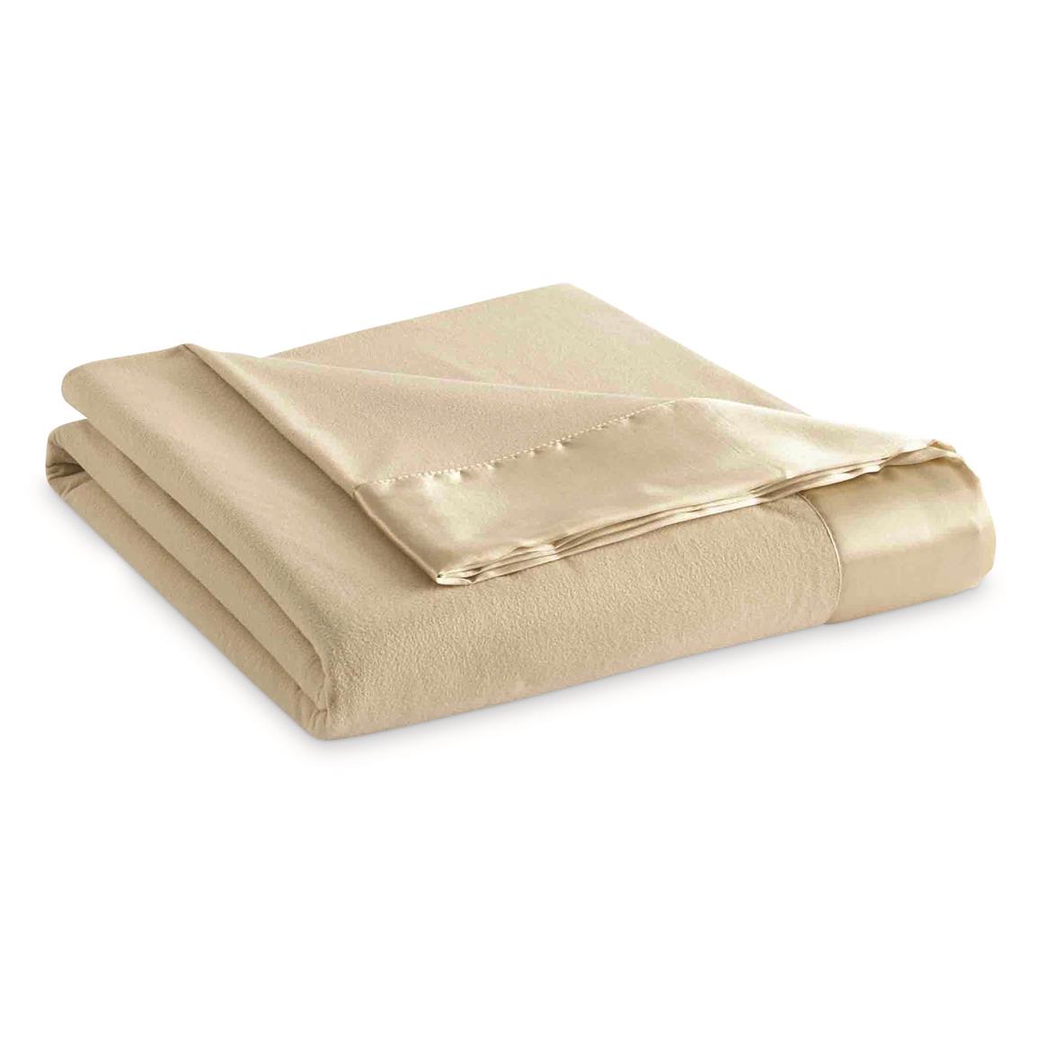 Shavel Home Products All Seasons Blanket, Chino