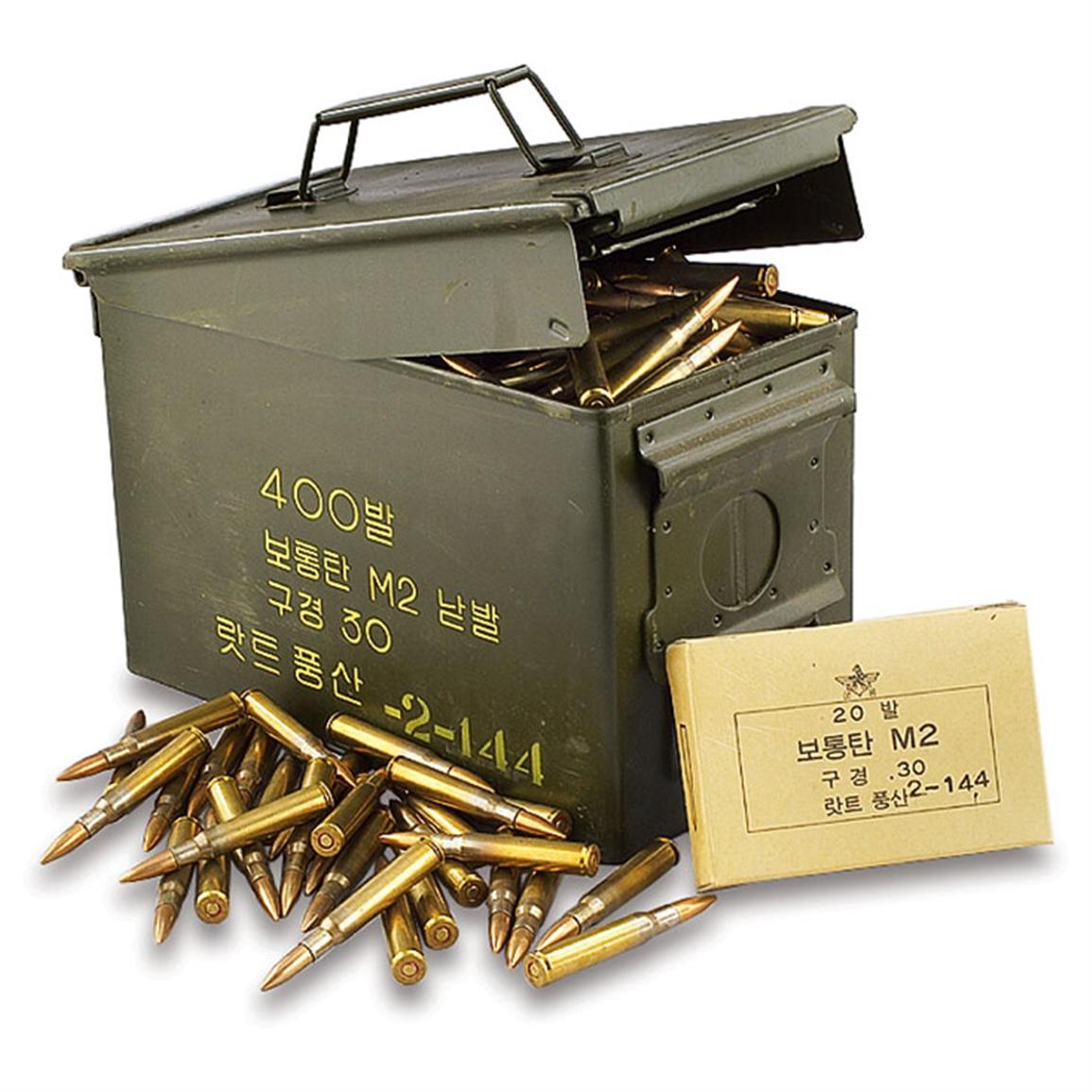 400 Rds 30 06 Ammo With Free 50 Cal Ammo Can 70971 30 06 4187