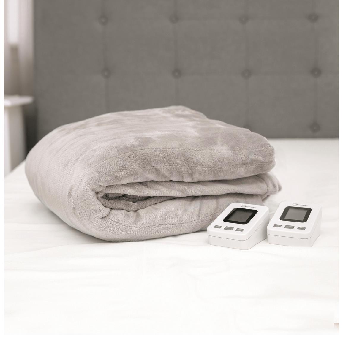 SensorPEDIC SensorSafe Warming Blanket, Soft Gray