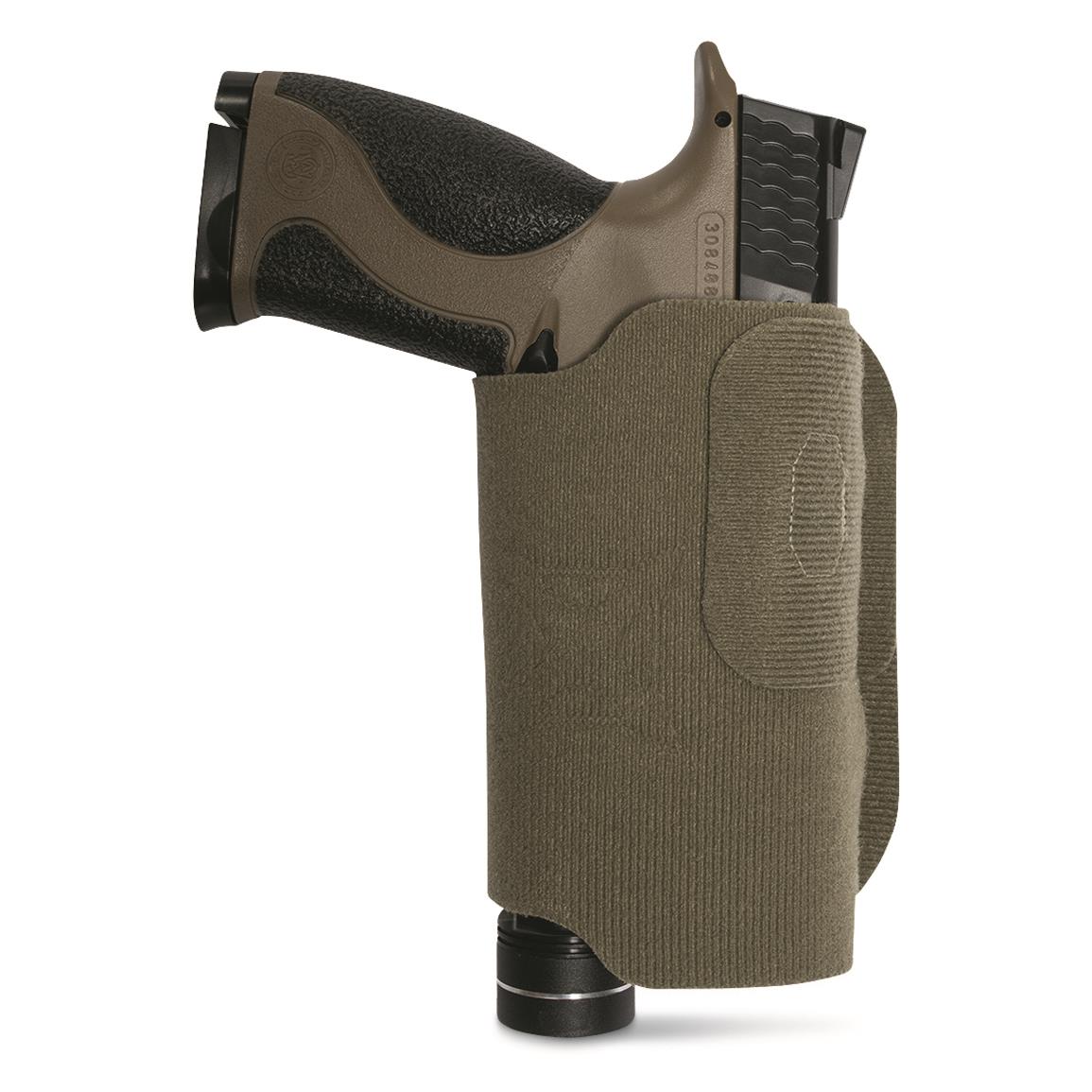 Wraps around your handgun for a completely custom fit, Desert Tan