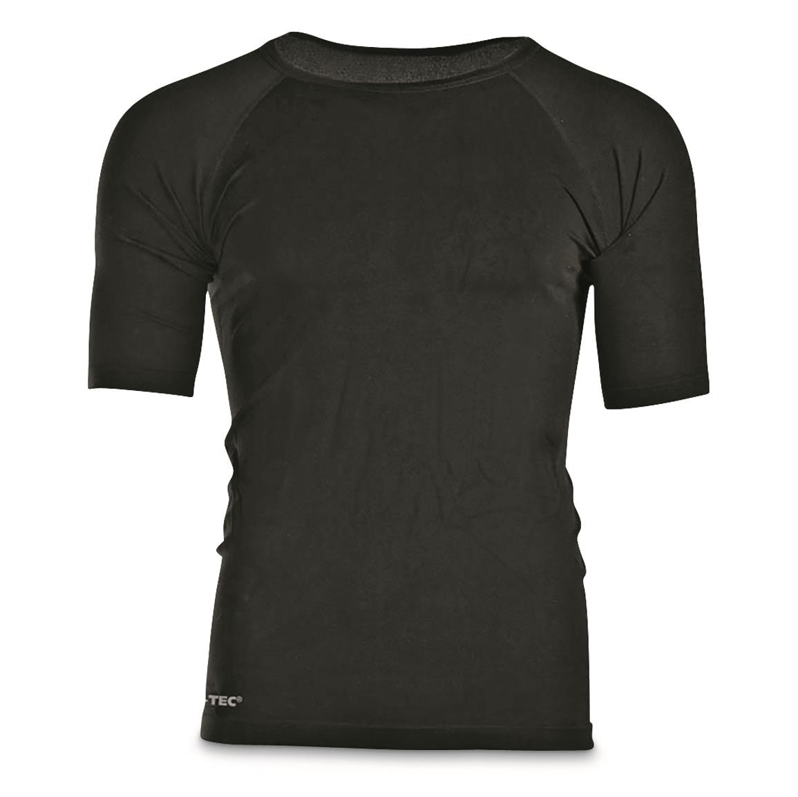 Mil-Tec Compression Shirt, Black