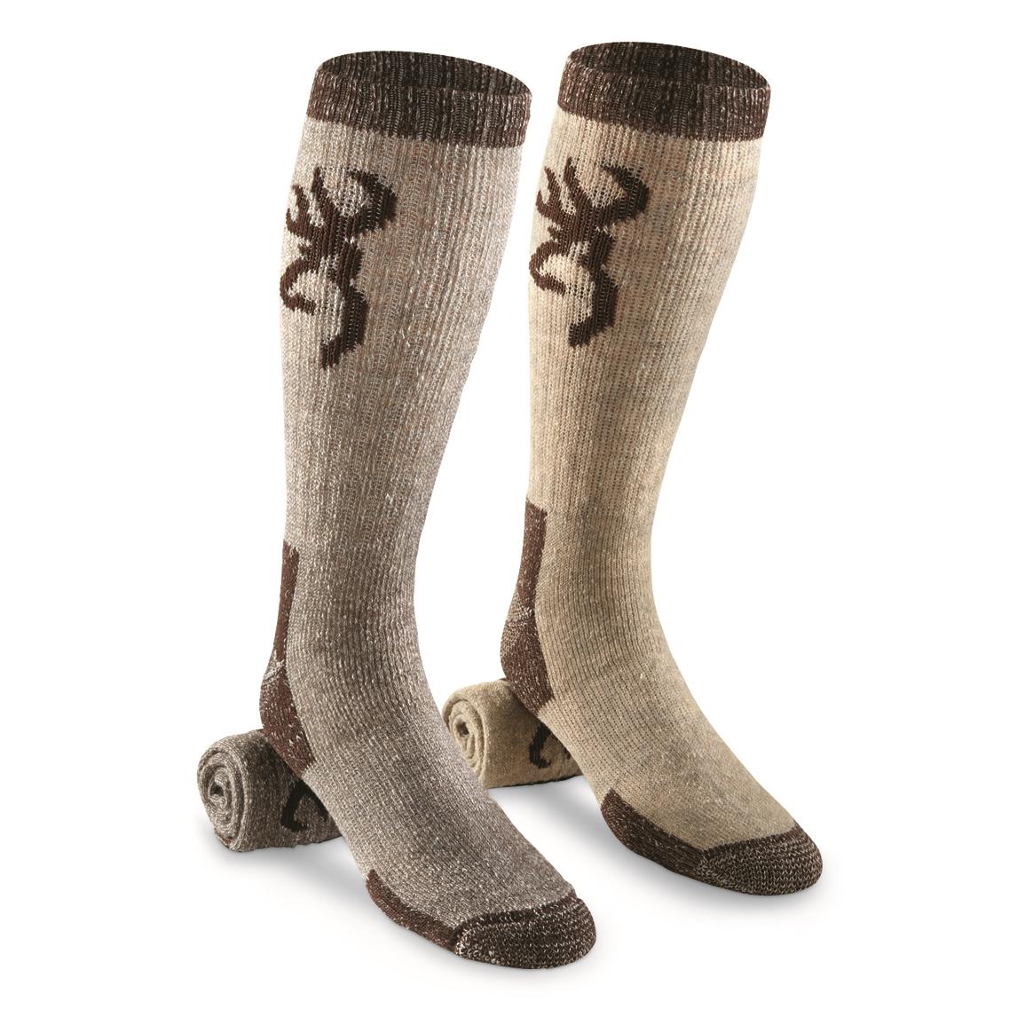 browning western boot socks