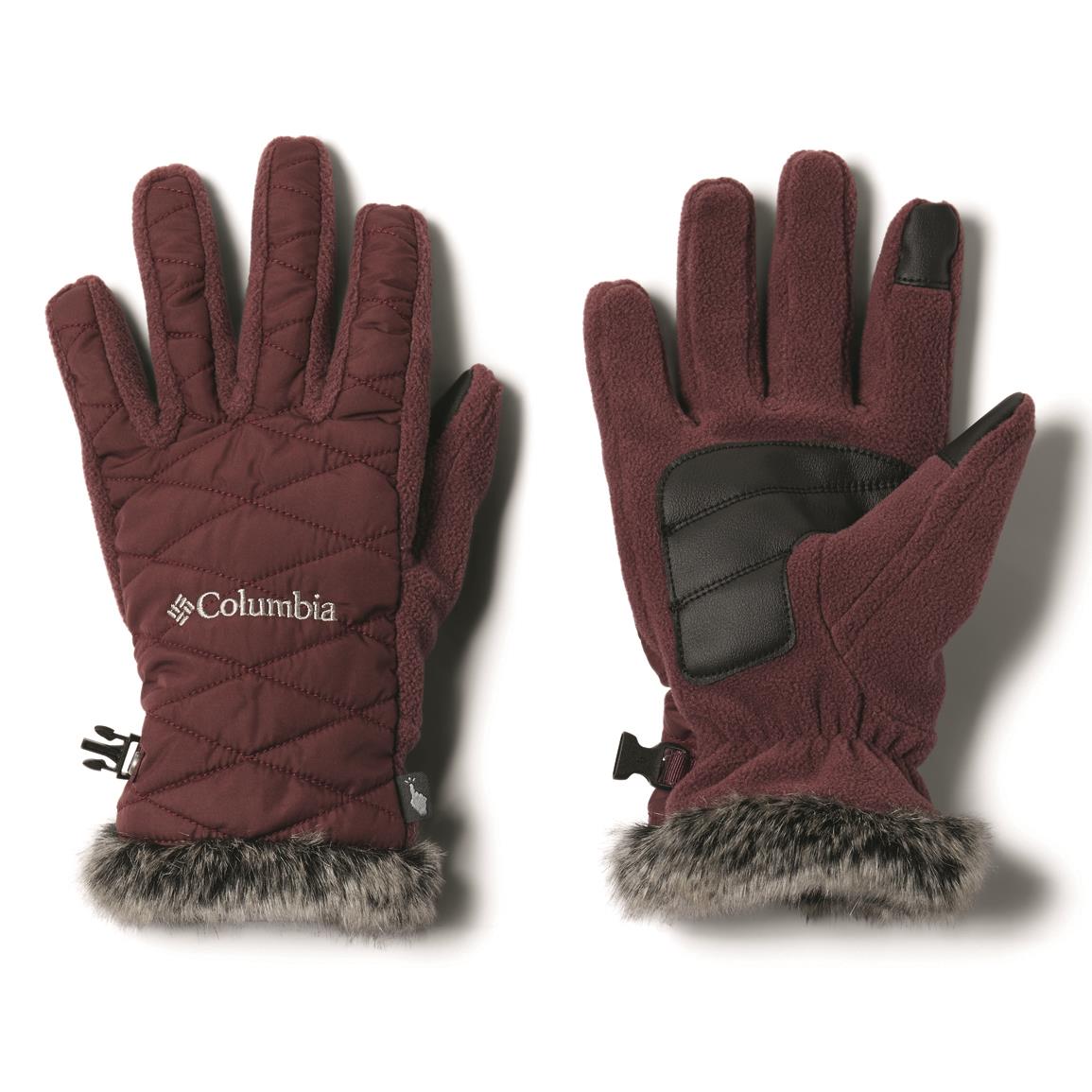 Columbia Women's Heavenly Gloves, Malbec