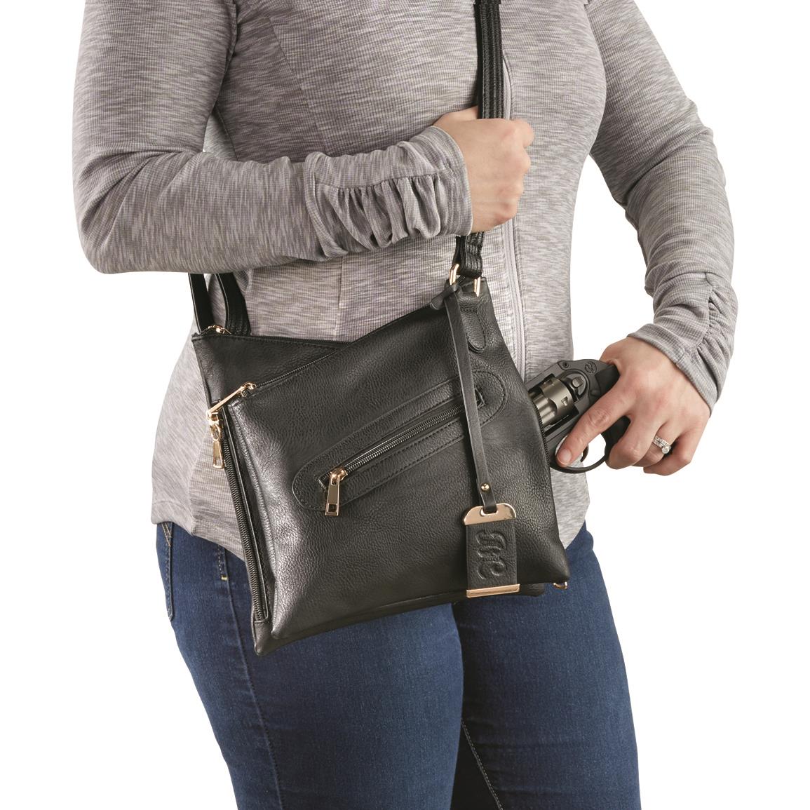 Bulldog Cross Body Concealed Carry Purse with Holster, Small - 710429, Purses & Handbags at ...
