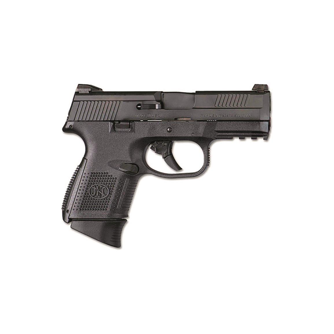 FN America FNS-40 Compact, Semi-Automatic, .40 Smith & Wesson, 3.6" Barrel, 10+1/14+1 Rounds