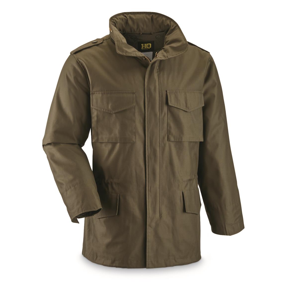 HQ ISSUE M65 Field Jacket with Liner, Olive Drab