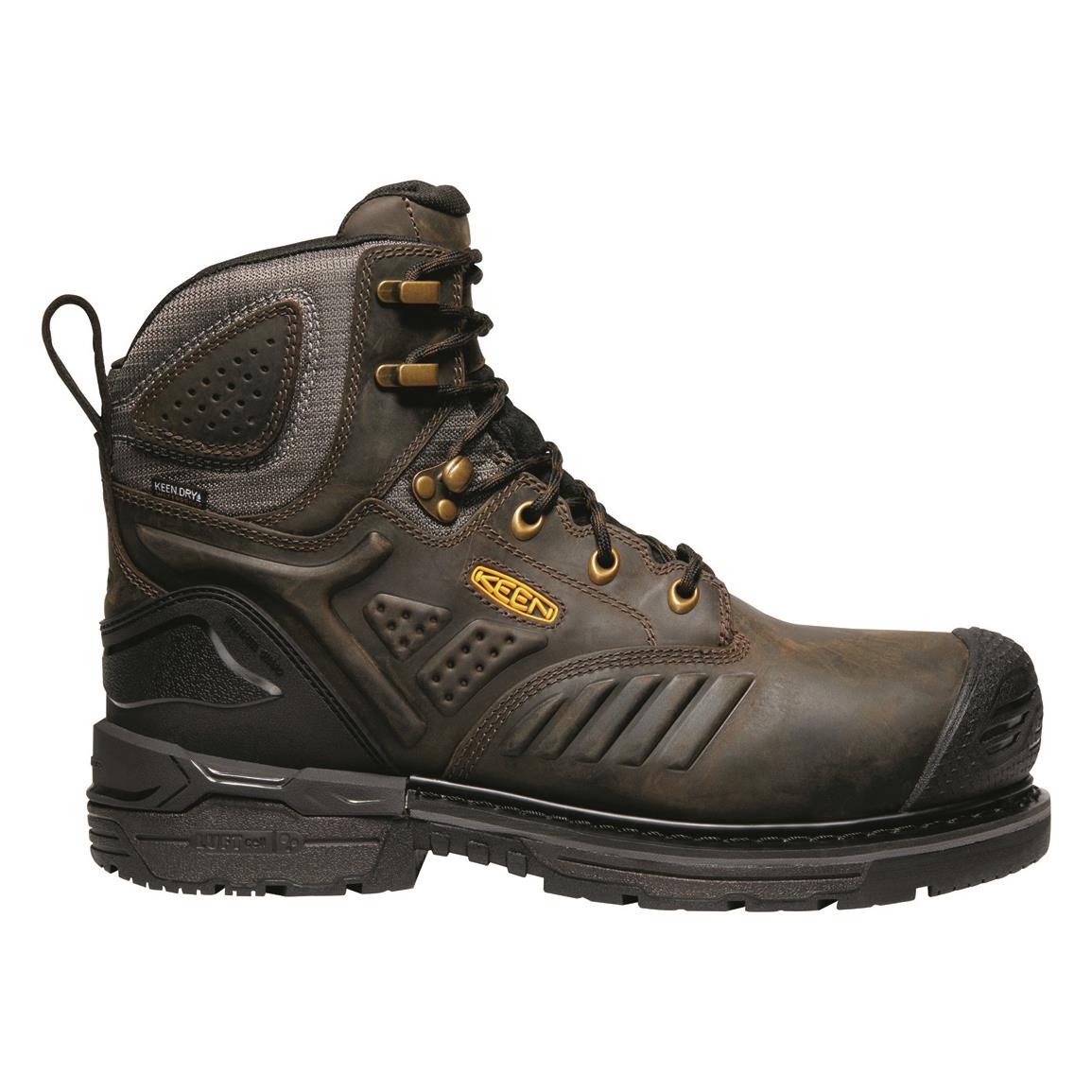 KEEN Utility Men's Flint II Waterproof Steel Toe Work Boots 713633