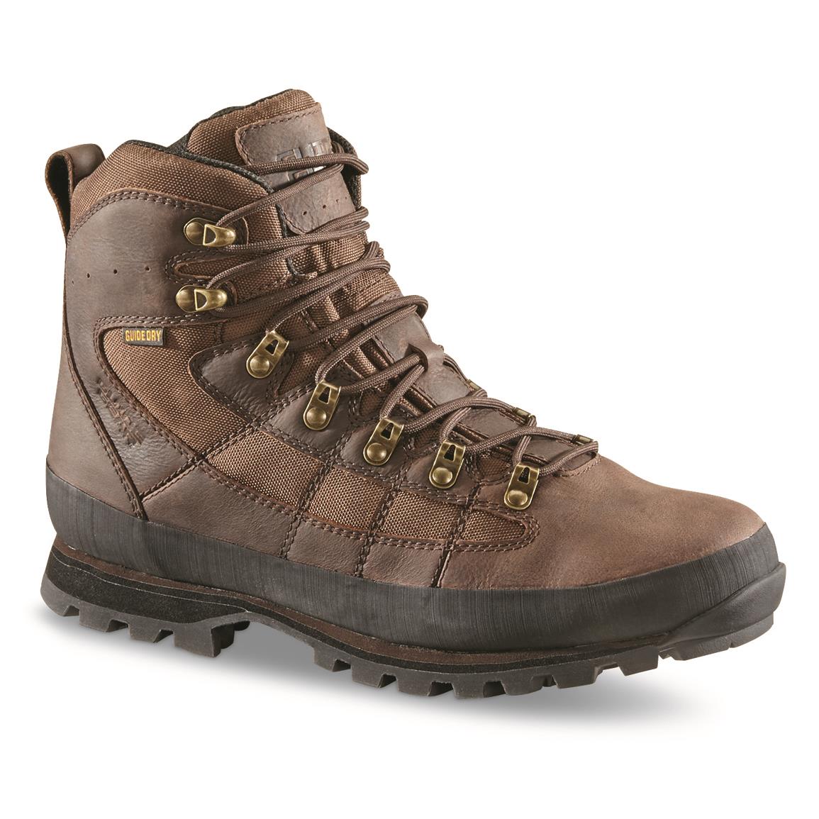 Guide Gear Men's Acadia II Waterproof Hiking Boots, Brown