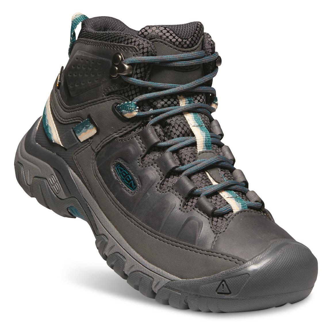 KEEN Women's Targhee III Waterproof Hiking Boots, Magnet/balsam