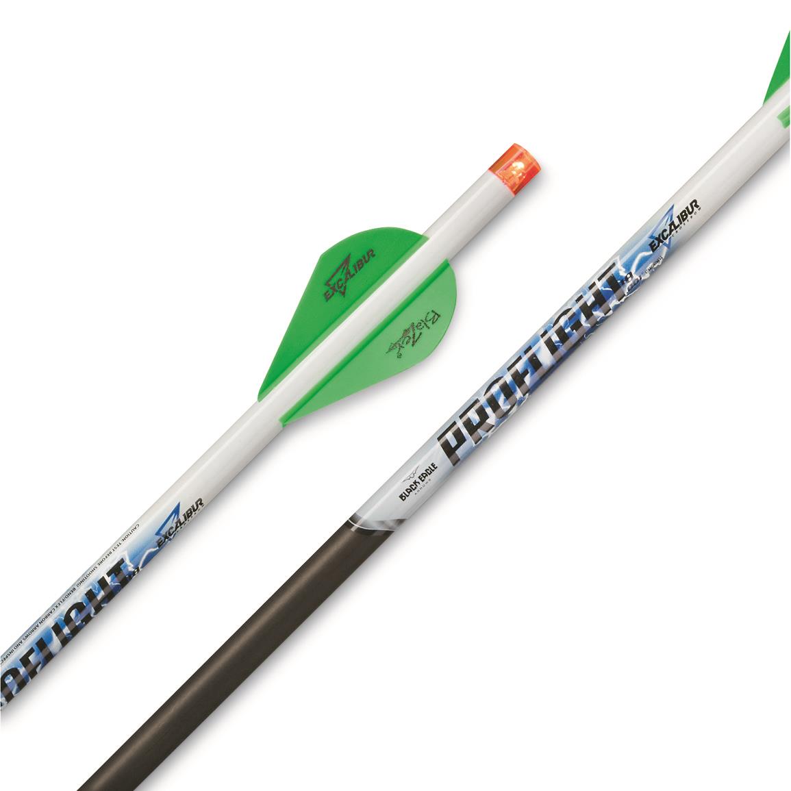 Excalibur PROFLIGHT Lumenok Arrows Multiple Sizes and Colors 3 Pack 